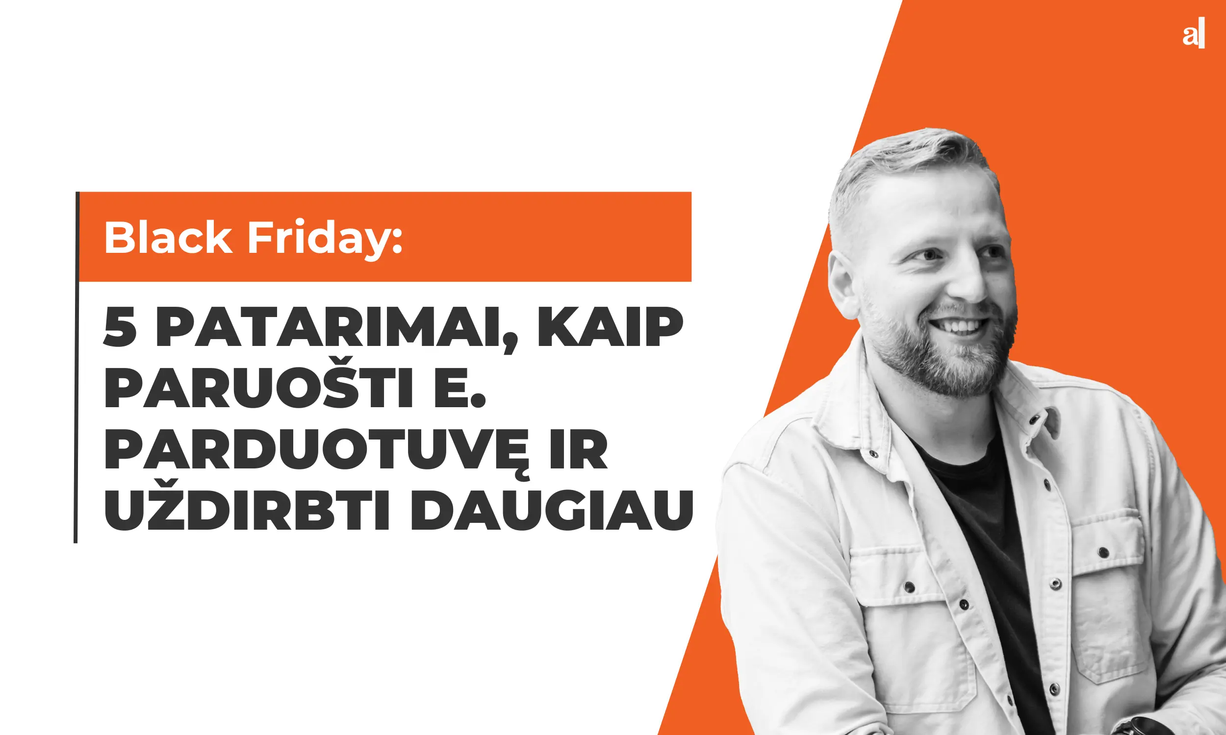 Adeo Web Black Friday patarimai e. komercijai